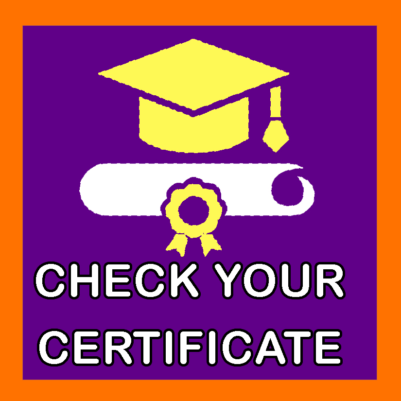 check certificate